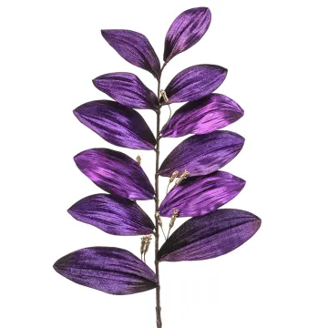 branche de SCEAU DE SALOMON artificielle 75 cm violet