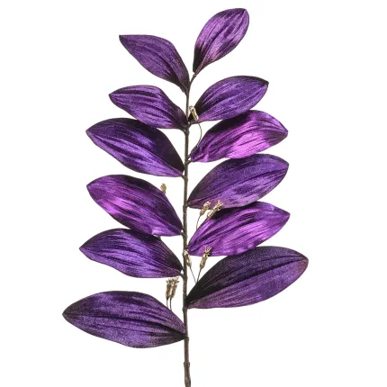 branche de SCEAU DE SALOMON artificielle 75 cm violet