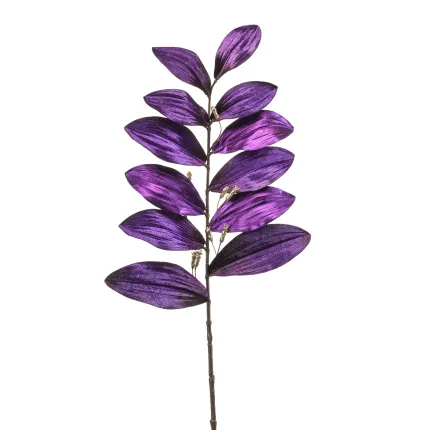 branche de SCEAU DE SALOMON artificielle 75 cm violet avec sa tige