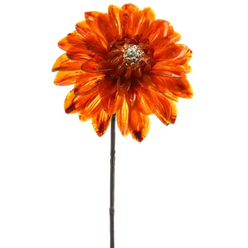 DAHLIA artificiel 60 cm plastique