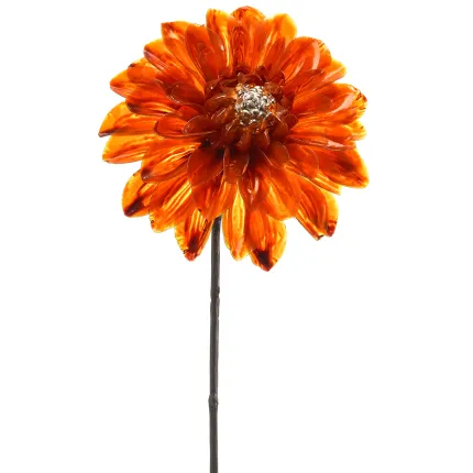 DAHLIA artificiel 60 cm plastique