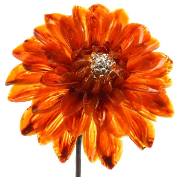 fleur DAHLIA artificiel 60 cm plastique