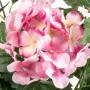 fleurs HORTENSIA artificiel rose 38 cm en pot