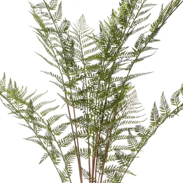 feuilles FOUGERE artificielle plast 125 cm