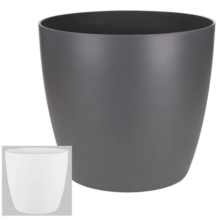 Classico Mini  Ø 10 cm blanc et gris anthracite