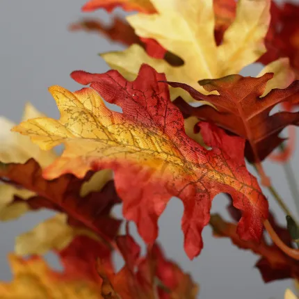 feuilles Buisson artificiel CHENE 45 cm