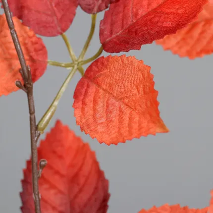 branche artificielle HETRE 90 cm automne sur fond gris