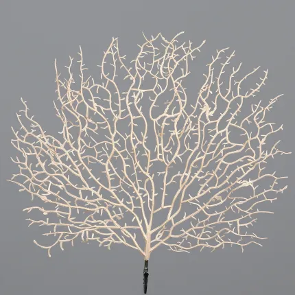 CORAIL artificiel sable 40 cm sur fond gris