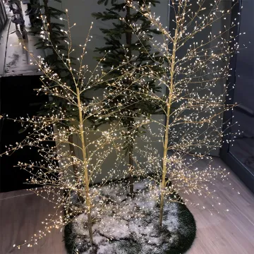 Arbre lumière artificiel 150 cm et 180 cm en situation