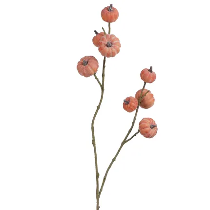 branche de CITROUILLES artificielle 96 cm