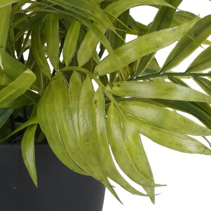 pot et feuilles PALMIER nain artificiel ou Chamaedora 30 cm en pot