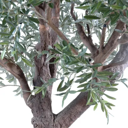 feuille OLIVIER artificiel NEW TETE géant 270 cm (olive noire)