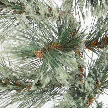 feuilles GUIRLANDE Artificielle de sapin DUVET D'HIVER 270 cm