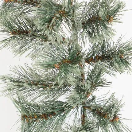 branche GUIRLANDE Artificielle de sapin DUVET D'HIVER 270 cm