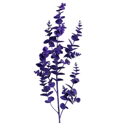 branche artificielle EUCALYPTUS 120 cm pailletée