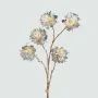 Branche RHODODENDRON artificielle 113 cm irisée nacrée