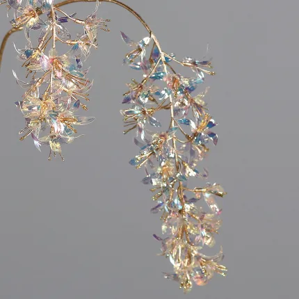 fleurs artificielles de la Branche LURIOSUM artificielle 85 ou 105 cm irisée nacrée