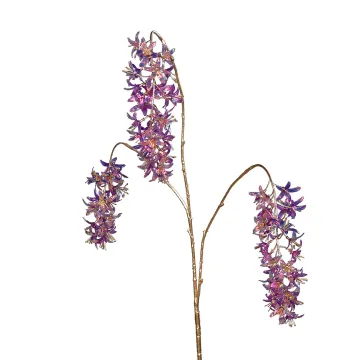Branche LURIOSUM artificielle 85 cm irisée mauve
