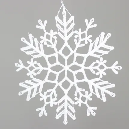 détails FLOCON Neige artificielle 12 cm