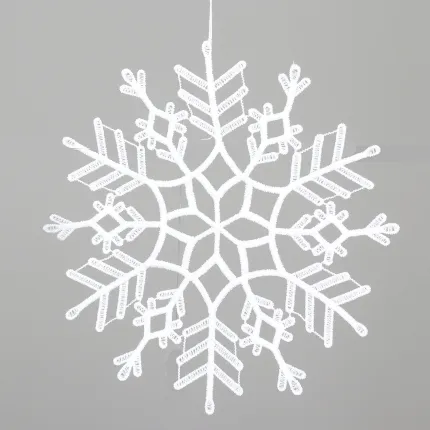 détails FLOCON Neige artificielle 20 cm