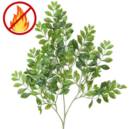 Feuillage ignifugé d'acacia