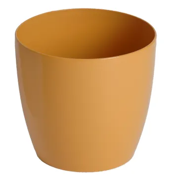Petit pot jaune diam 13.5 ou 15 cm