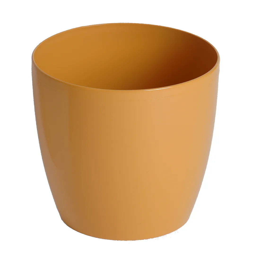 Petit pot jaune diam 13.5 ou 15 cm