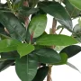 Feuillage de ficus elastica artificiel ignifugé