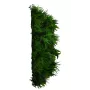 MUR VEGETAL artificiel ignifugé de profil