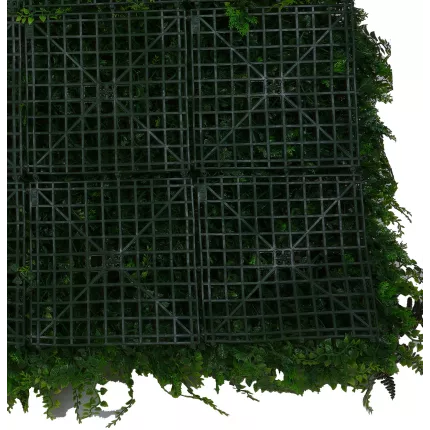MUR VEGETAL artificiel ignifugé de dos