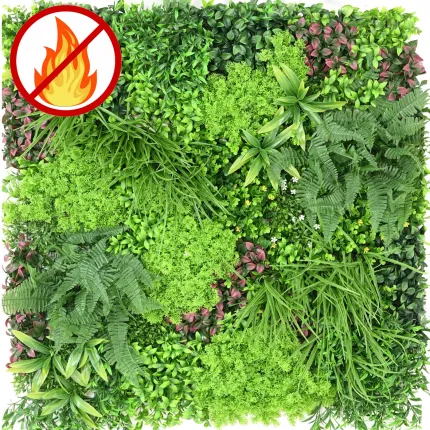 MUR VEGETAL K 100 x 100 cm ANTI FEU