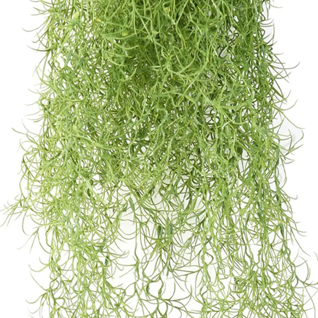 SEEKO – Lot de 3 Fausses mousses de Verdure pour Plantes en Pot – Mousse espagnole réaliste – Plantes suspendues artificielles – Décoration Artificielle – Vignes suspendues