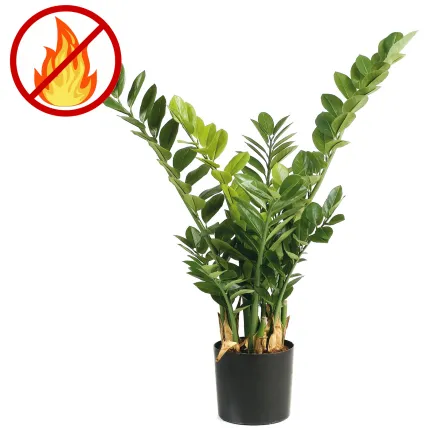 Zamia artificiel 90 cm ignifugé