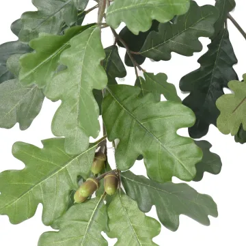 Feuilles de chêne artificielles ignifugées