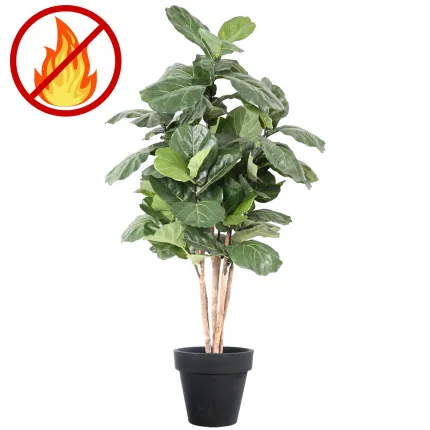 Ficus Lyrata artificiel H190cm ignifugé