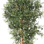 OLIVIER artificiel NEW tronc noueux 170 cm  (olives noires) ANTI FEU - feuillages