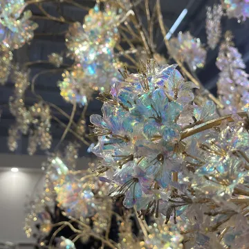 fleurs artificielles de la Branche RHODODENDRON artificielle 113 cm irisée nacrée