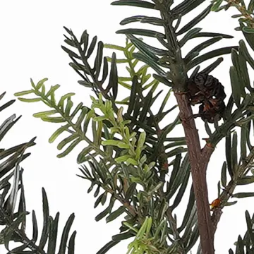 pomme de pin et épines de la Branche artificielle de conifère artificiel