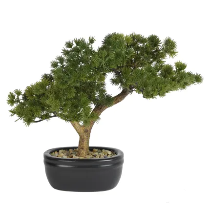 BONSAI pin artificiel  28 cm de dos