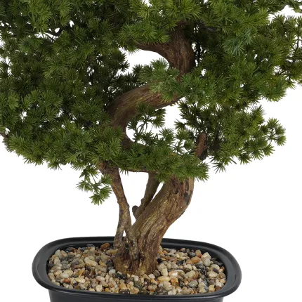 BONSAI pin artificiel  68 cm vu de dessus