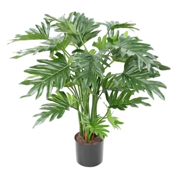 PHILODENDRON SELLOUM artificiel 62 cm ANTI FEU
