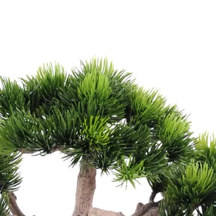 feuilles PIN BONSAI artificiel 22 cm
