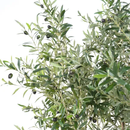 OLIVIER artificiel NEW géant 210 cm - feuilles et fruits