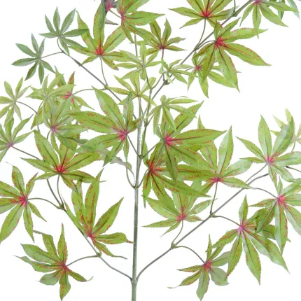 feuillage branche artificielle ERABLE 70 cm gold  (aralia)