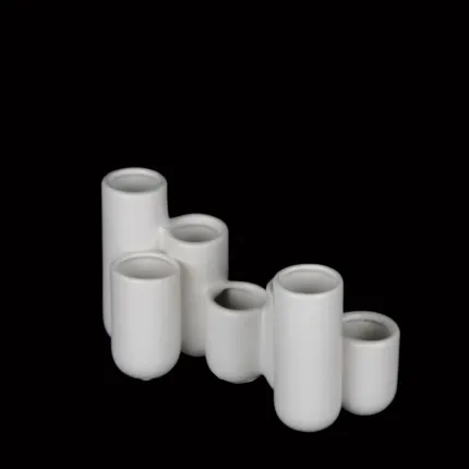 Vase FLUTE de PAN 21 x 12 cm de haut