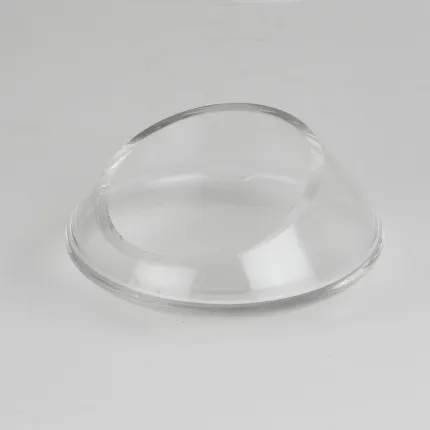 vase rond biseauté diam 11.5 cm de face