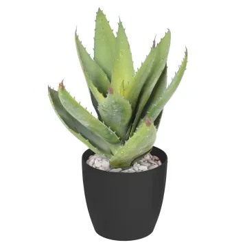 ALOE artificiel 30 cm en pot
