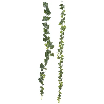 guirlande LIERRE artificielle 180 cm (kit de 2 guirlandes)