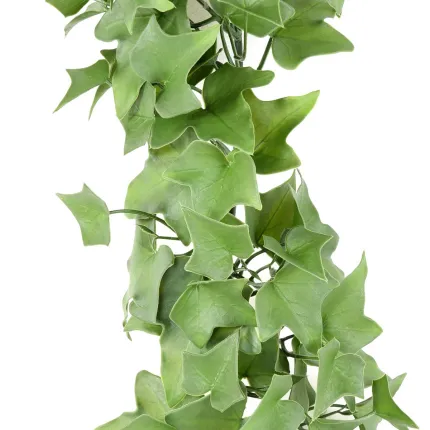 feuilles guirlande LIERRE artificielle plastique 180 cm - détail feuillage