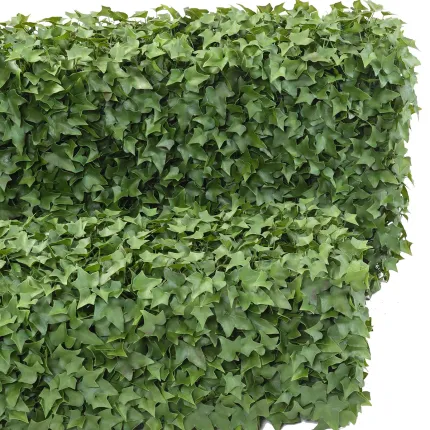 HAIE artificielle LIERRE structure métallique 30 et 55 cm - détails